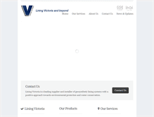 Tablet Screenshot of liningvictoria.com.au